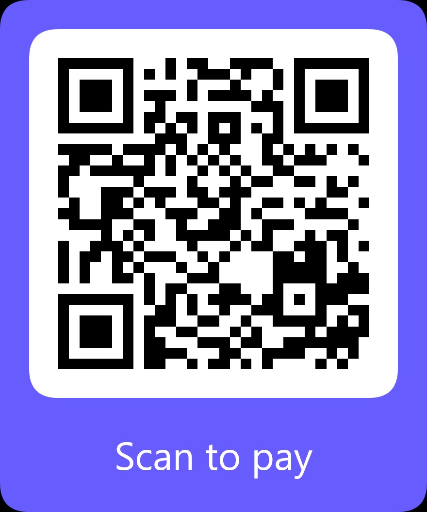 Workshop payment QR code